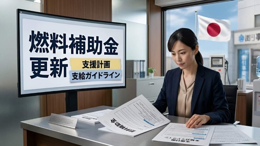 日本の燃料補助金最新情報: 改定された支援制度と支給ガイドラインによる生活負担軽減の取り組み