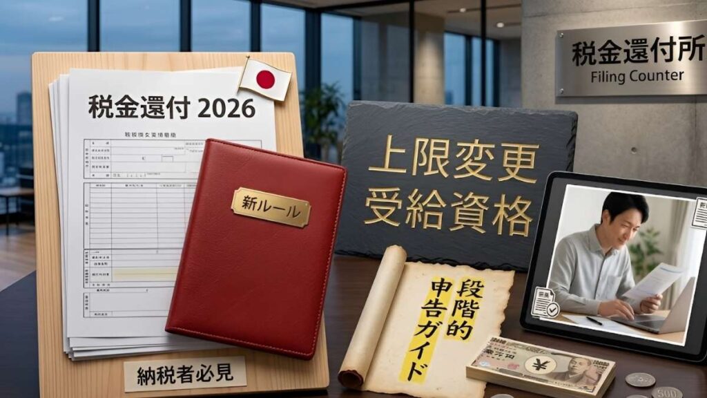 2026年日本の税金還付ルール解説: 新しい上限と受給資格基準に基づく納税者向け段階的申告ガイドライン