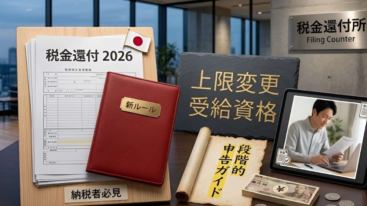 2026年日本の税金還付ルール解説: 新しい上限と受給資格基準に基づく納税者向け段階的申告ガイドライン