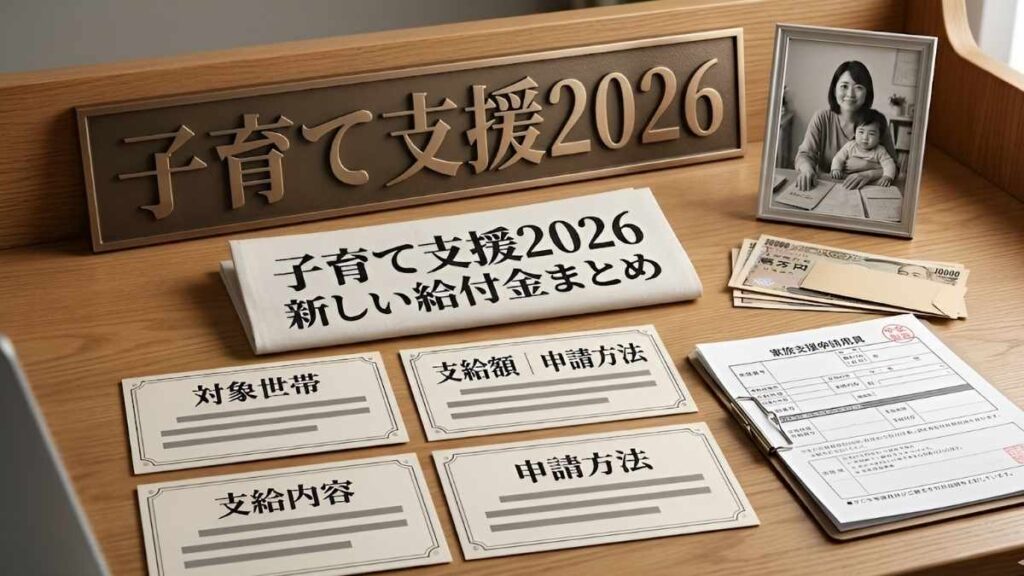 子育て世帯向け支援2026:新しい給付金制度の内容や対象条件をわかりやすくまとめ、申請方法や利用手順を詳しく解説