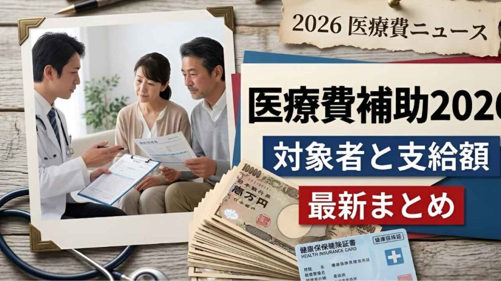 医療費補助2026: 最新対象者条件と支給額まとめ 申請方法や必要書類をわかりやすく解説する安心ガイド